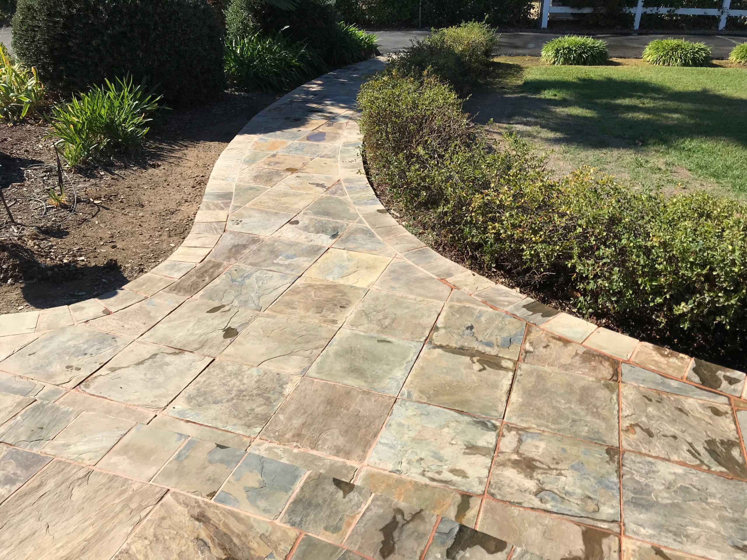 this image shows concrete pavers in Cerritos