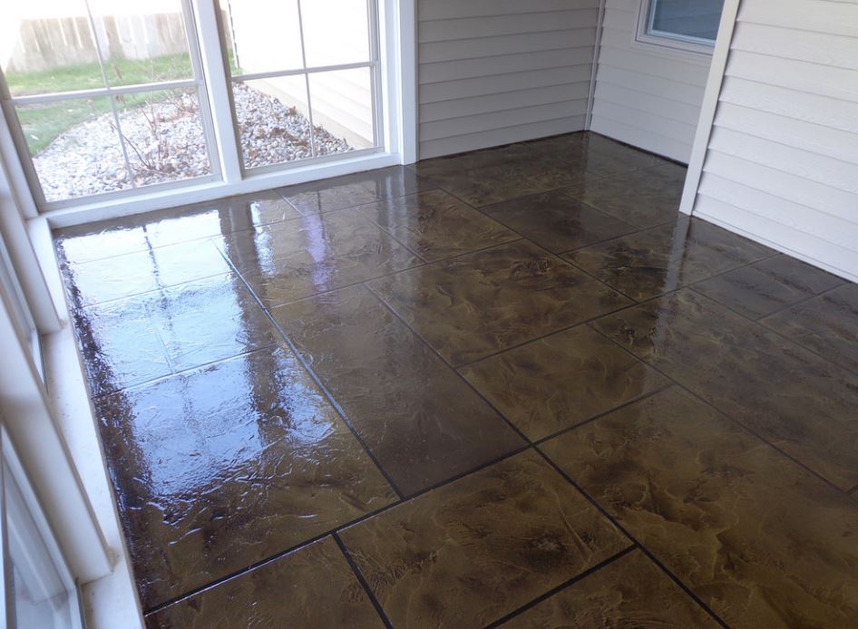 this is an image of decorative concrete in Cerritos