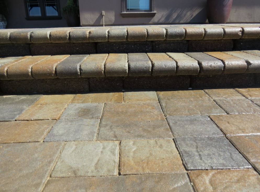 An image of stamped concrete in Cerritos.