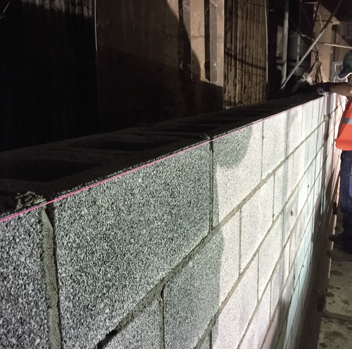 A picture of block wall contractor in Cerritos.